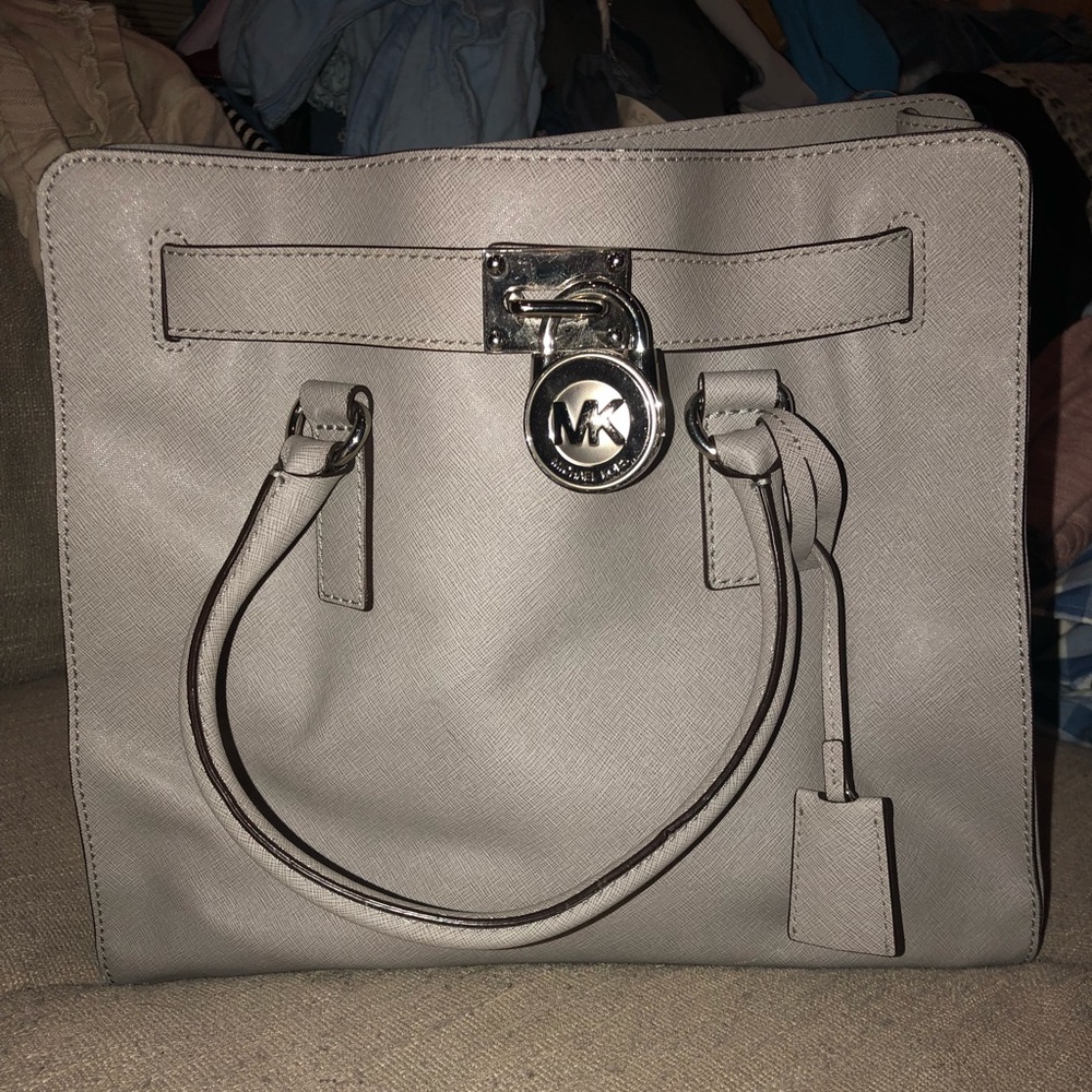 Michael Kors Purse - Grey - Picture 1 of 3